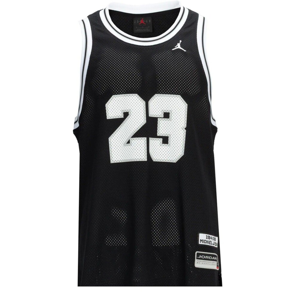 Nike Air Jordan Essentials MJ Jersey Black White HF9375-010 Men's Size XL NWT
